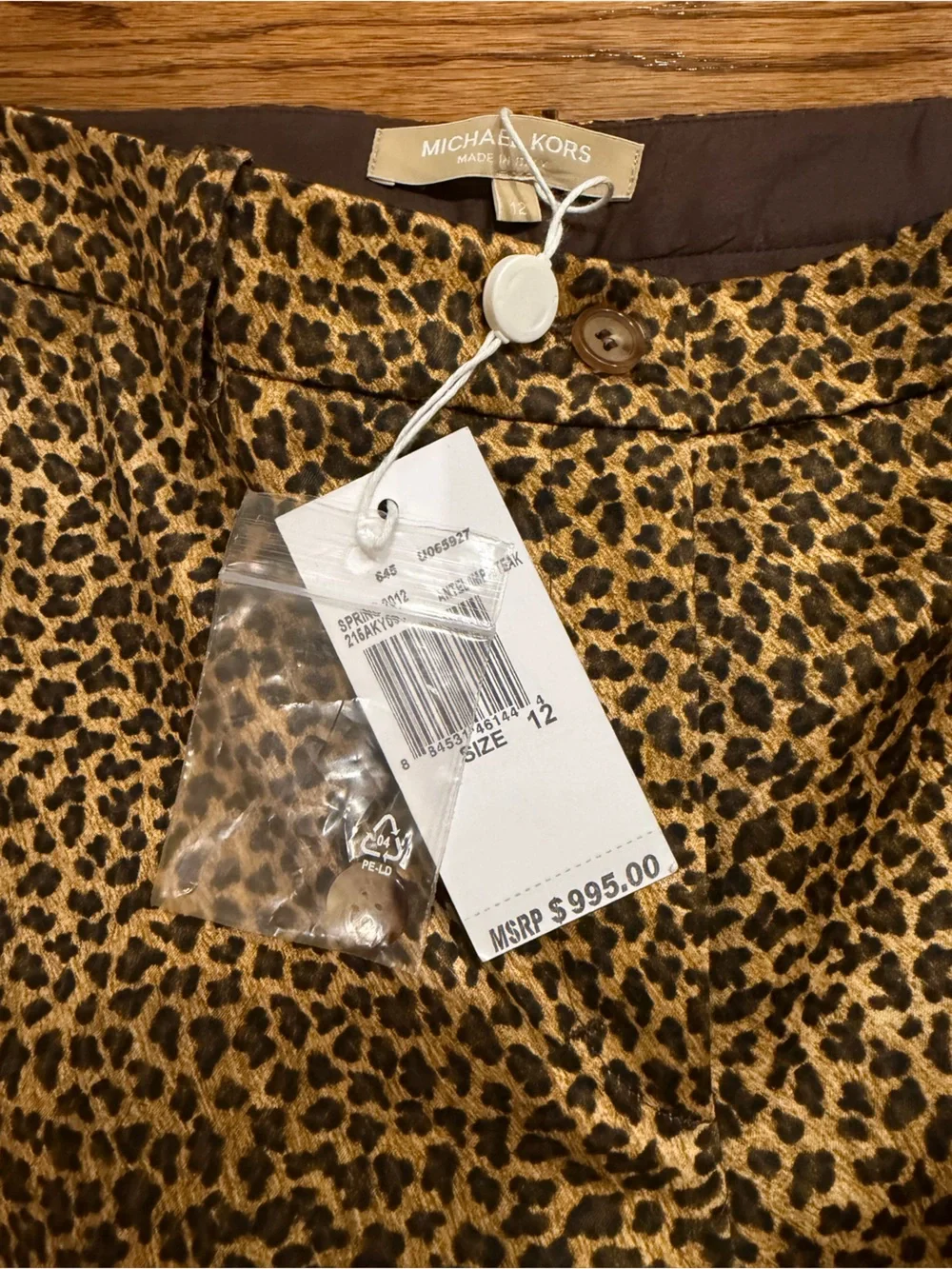 Michael Kors Collection Spring 2012 Runway Antelopa/Teak Pants